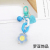 INS Summer Jelly Acrylic Chain Love AirPods Protective Case Pendant Bag Keychain