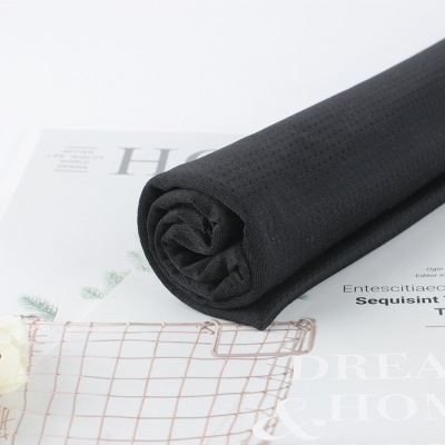 Polyester Fashion Sportswear T-shirt Fabric 150G Weft Woven Cradle Mesh Knitting Mesh Fabric Fabric in Stock