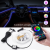 New Car Car Atmosphere Light USB Interior Modification App64 Color Changing Colorful Wireless Voice Control Car Atmosphere Light