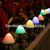 Outdoor LED Solar Cutting Mushroom Lamp Solar Mushroom Lamp Starry Garden Decoration Solar-Powered String Lights