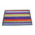 Factory Wholesale Indoor and Outdoor Anti-Fouling Dust Mat Color Striped Rubber Door Mat