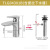 Kitchen Faucet Washbasin Faucet Copper Washbasin Wash Basin Hot and Cold Faucet