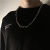 INS Niche Retro Thorn Necklace Mango Thorn Clavicle Chain National Fashion Phants Zipper Hip-Hop Street Men and Women Cool Punk Metal