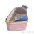 Carrot Plastic Kitchen Double-Layer Two-Color Fruit and Vegetable Hollow Drain Basket Multifunctional Tableware Storage