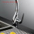 Kitchen Faucet Pull-out Faucet Black Hot and Cold Washing Basin Faucet Cross-Border Foreign Trade Manufacturer