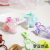 Milk Bear Oil Keychain Ornaments Japanese Ins Style Cute Internet Celebrity Girls' Bags Pendant Accessories Key Chain