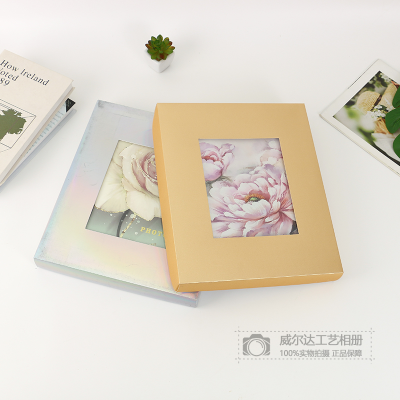 Photo Book Album Album Couple Gift Photo Studio Photography Storage Book Exquisite Boxed Three-Dimensional Large Capacity