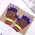 Color Stripe Color Gluing Work Gloves Pu Dipping Pointing Rubber Gloves Lightweight Breathable Work Gloves