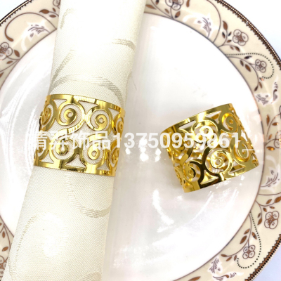 Napkin Ring Hotel Wedding Party Decorations Foreign Trade Popular Factory Direct Sales