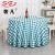 Restaurant Restaurant Large round Table Plaid Coffee Table Cloth Tablecloth Pastoral Style Household Plaid Dining Tablecloth Fabric