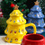 Christmas Tree Ceramic Cup Girls Good-looking Gift with Cover Spoon Mug Couple Home Large Capacity Drinking Cup