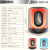 New Glass Pulse Kimiso Bluetooth Speaker Colorful Light Colorful Luminous Wireless Mini Mini Speaker Bass