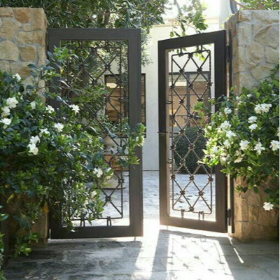 Fuhe tieyi gate courtyard gate tieyi aluminum alloy door