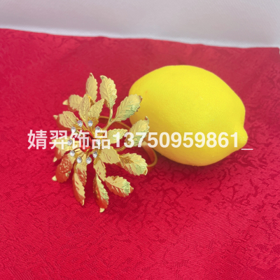 Ornament Napkin Ring Hotel Wedding Party Decoration Ornament Decoration, Factory Direct Sales