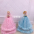 Barbie Doll 45cm Double-Layer Star Bright Yarn Barbie Keychain Doll Joint 3D Eye Veil Girl Toy