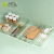 Pet Japanese-Style Drawer Storage Box Built-in Plastic Transparent Kitchen Partitioned Organizing Box Stationery Small Partition Box