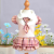 Fresh Plaid Princess Dress Cat Skirt