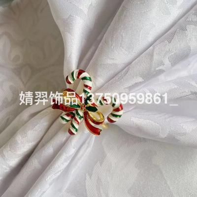 Napkin Ring Christmas Series Hotel Wedding Party Decoration Ornament Factory Direct Sales Napkin Ring