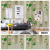 New PVC Self-Adhesive Wallpaper Background Wall Decoration Home Stickers