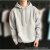 Fall Hoodie Men's BF oose Trendy Easy Matching Coat Korean Style Fashion Brand Ins Hong Kong Style Solid Color Hoodie Men's Clothing