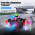 2022 1622 Colorful Wheel Cool Light Water Spray 2.4Ghz 360 Flip RC Vehicle Toys Stunt RC Drift Car 2022 Christmas gifts