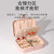 Korean Style Large Capacity Storage Box Portable Bracelet Necklace Box Ring Box Earrings Earrings Double-Layer Women's Jewelry Box Jewelry Box