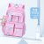 One Piece Dropshipping Fashion Student Schoolbag Burden Alleviation Backpack Backpack for Grade 1-6