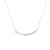 S925 Sterling Silver Smile Necklace for Women Ins Niche Design Light Luxury Fresh Simple Elegant Smiley Face Clavicle Chain