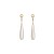 Elizabeth Vintage Earrings for Women Hong Kong Style Earrings French Style Temperament High-Grade Artistic Drop Pearl Ear Clip