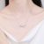 Xdy925 Sterling Silver Clavicle Chain Women's Cross Source 8mm Flawless Freshwater Pearl Moissanite Necklace