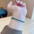 Natural Green Malachite Rough Stone Bracelet Women's Thin Single Ring Small Crystal Bracelet Cute Refreshing Bracelet Wholesale