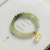 Original Natural Hetian Jade Greenish White Jade Gradient Bracelet Clear Water Lake Green Girlfriend Gift Girlfriends' Bracelet Female