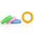 Manufacturer Cross-Border New Arrival Pet Toy TPR Foam Thorn Ring Milk Flavor Small Thorn Ring Molar Teeth Cleaning Dog Toy
