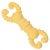 Pet Toy TPR Milk Flavor Foaming Prawn Cracker Bite-Resistant Molar TPR Bite Dog Toy in Stock Wholesale