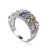 Cross-Border Wish Popular Bracelet European and American Popular Romantic Color Zircon Ring Creative Design Ins Women's Jewelry