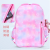 One Piece Dropshipping Fashion Student Schoolbag Burden Alleviation Backpack Backpack for Grade 1-6