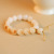 Charcoal Cat's Paw Cat Bodhi Root Bracelet Female Natural White Jade Bodhi Seed Pliable Temperament Crafts Handheld Bodhi Bracelet