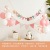 Lantern Birthday Decoration Scene Layout Room Hanging Flag Party Props Supplies Gift Balloon Adult Boys and Girls