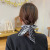 French Style Internet Celebrity Hair Band Girls' Silk Scarf Vintage Bow Long Bandeau Ribbon Korean Ins Hair Rope Hair Accessories
