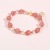 Crystal Bracelet Women's Strawberry Quartz Bracelet Korean Simple Student Girlfriends Bracelet Gift