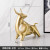 Resin Crafts Creative Bullfighting Ornaments Arrogant Study Hallway Furnishings Nordic Light Luxury Decorations Wholesale