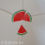 Watermelon Strawberry Kiwi Fruit Orange Lemon Carambola Fruit Dessert Cake Plug-in Set Cute Style Photo Props
