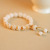 Charcoal Cat's Paw Cat Bodhi Root Bracelet Female Natural White Jade Bodhi Seed Pliable Temperament Crafts Handheld Bodhi Bracelet