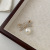 Pearl Bow Anti-Exposure Brooch Collar Decorative Pin Women's New Special-Interest Design Buttons in 2022