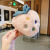 Large Face Washing Barrettes Korean Cute Plush Bear Animal Trending Cartoon Side Clip Hairpin Clip BB Clip Hair Accessories