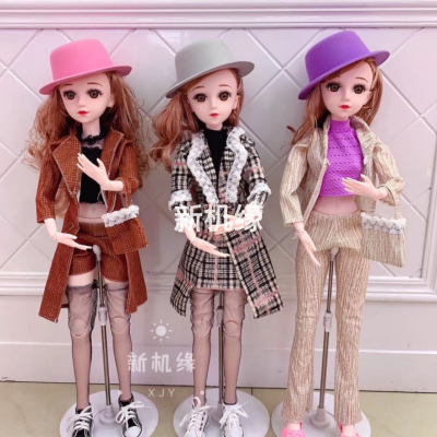 New Machine Edge Princess Luoxi 60cm Fashion Detachable Barbie Doll Music Doll Girl Toy Gift Box