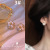 Mosquito Coil Ear Clip Women's Earless High-Grade Retro Earrings Women's Elegant Pearl Ear Clip Earless Light Luxury Earrings