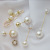 Fixed Clothes Pearl Brooch Wholesale Waist Pin Anti-Exposure Artifact Brooch Cute Bar Shaped Pin Scarf Buckle