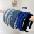 Klein Blue Headband Women's Korean-Style French-Style High-Grade Headband Wide-Brimmed High Skull Top Headband Hairpin for Hair Washing Hair Accessories