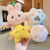 Large Face Washing Barrettes Korean Cute Plush Bear Animal Trending Cartoon Side Clip Hairpin Clip BB Clip Hair Accessories